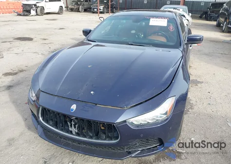 2015 Maserati Ghibli S Q4 z USA, uszkodzony, nr VIN ZAM57RTAXF1139268